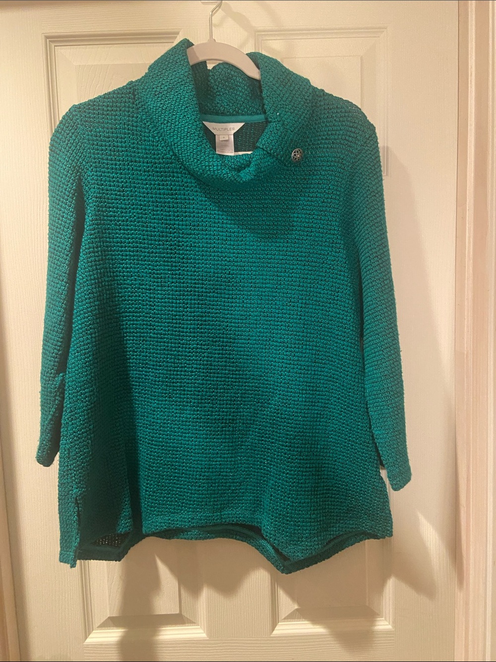 Multiples Chunky Cowl Neck Sweater